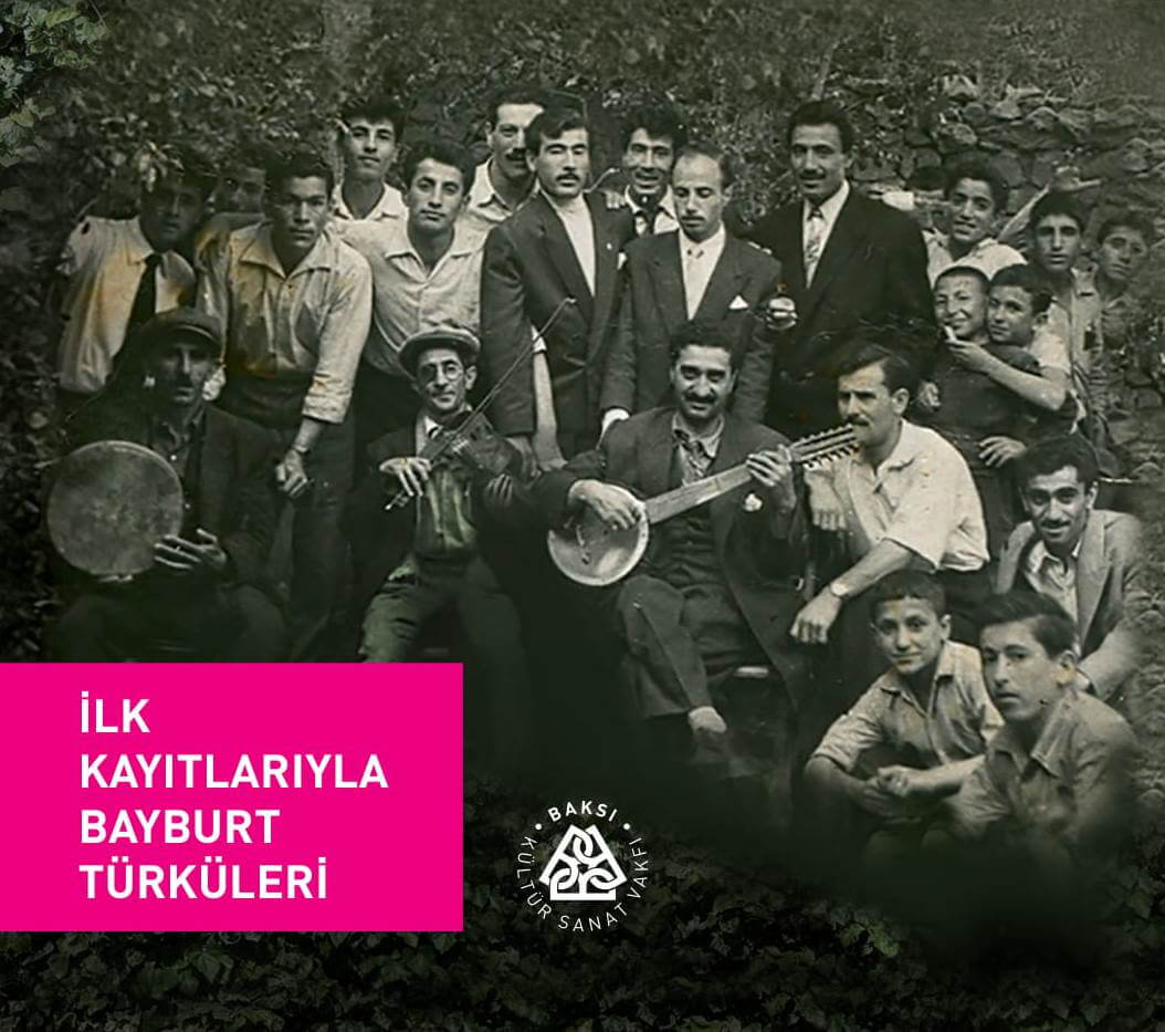 "İlk Kayıtlarıyla Bayburt Türküleri", ön kapak