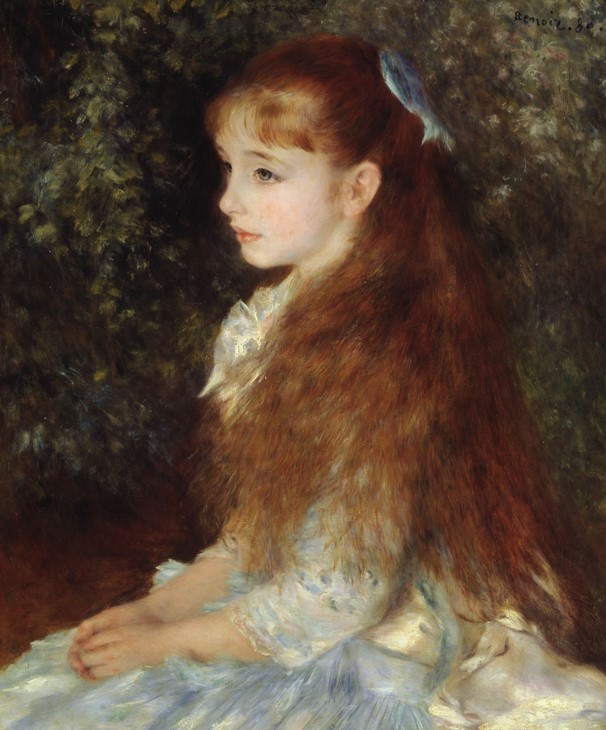 Pierre-Auguste Renoir, Irène Cahen d'Anvers'ın Portresi (La Petite Irène), 1880.